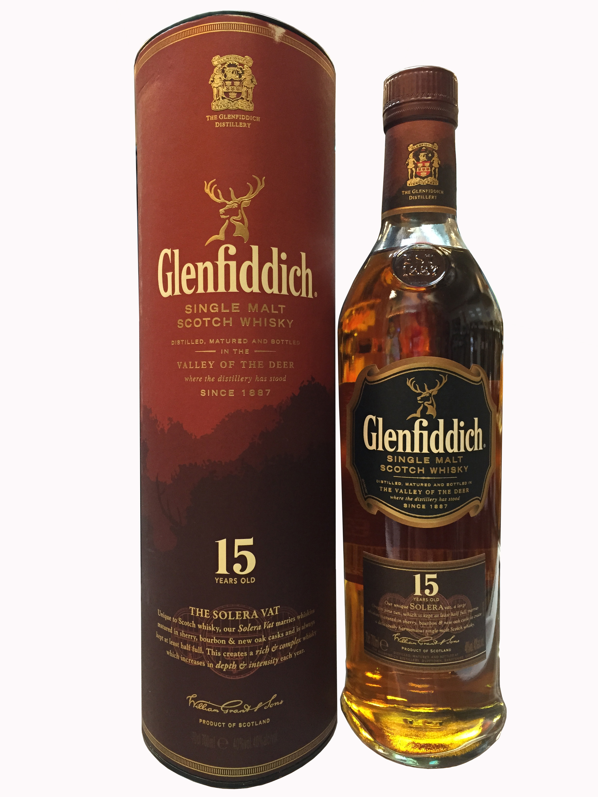 格蘭菲迪15年單一純麥