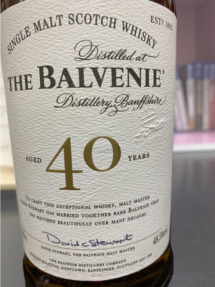 百富尼40年 Balvenie 40Years Old